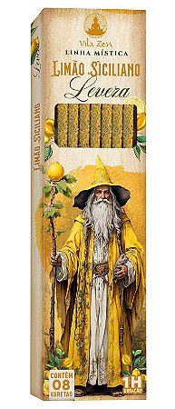 Incenso Natural Limão Siciliano Linha Mística (Leveza)