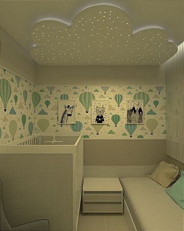 Teto Estrelado Iluminação Branco Fibra Ótica 500 pontos