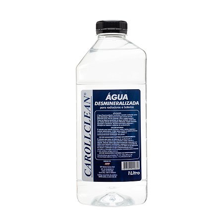 Agua desmineralizada 1 litro