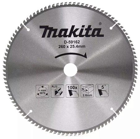 Sera Circular p/ Alumínio D-59162 100DT Makita