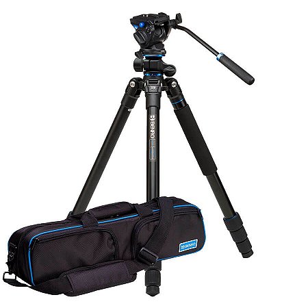 Benro Kit Tripé FGP28A Go Plus com Cabeça S4 Pro