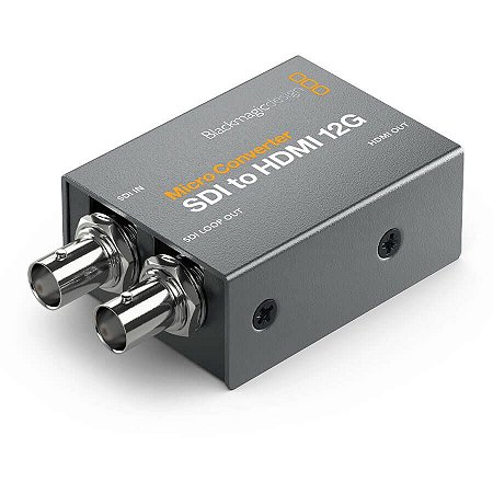 Blackmagic Micro Conversor SDI Para HDMI 12G com Fonte