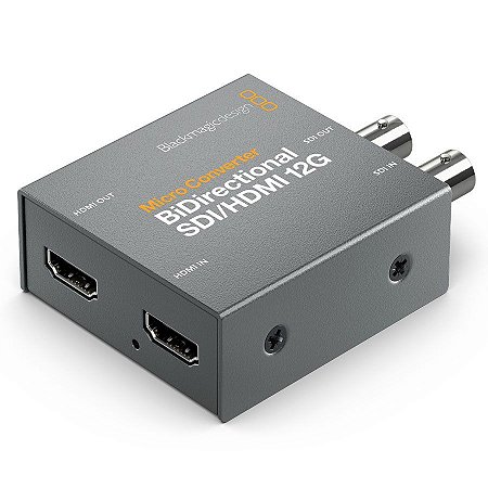 Blackmagic Micro Conversor BiDirecional SDI Para HDMI 12G com Fonte