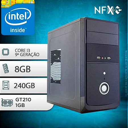 Desktop NFX PC-9 Intel Core i3F 282SSDSL