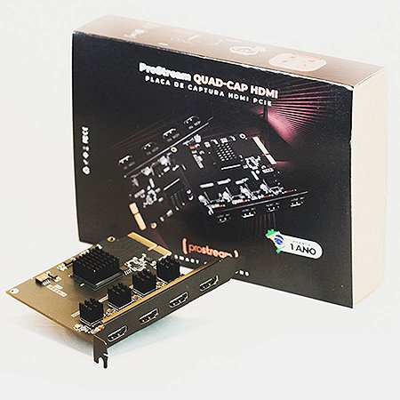 Prostream QUAD-CAP HDMI Placa de Captura