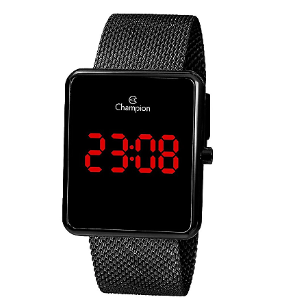 Relógio champion digital black - ch40080d