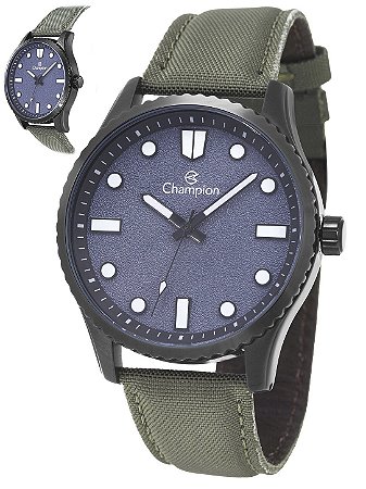 Relógio Champion Original Sport Caixa Metal Pulseira Nylon