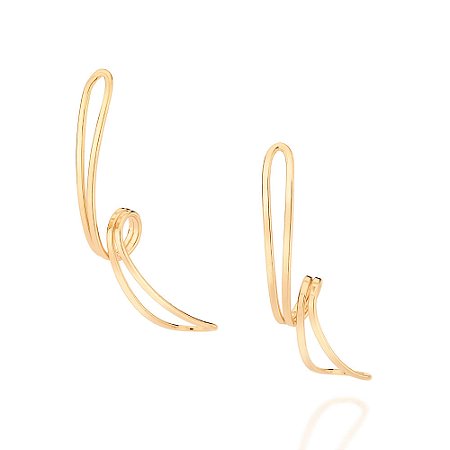 Brinco Rommanel Ouro 18K