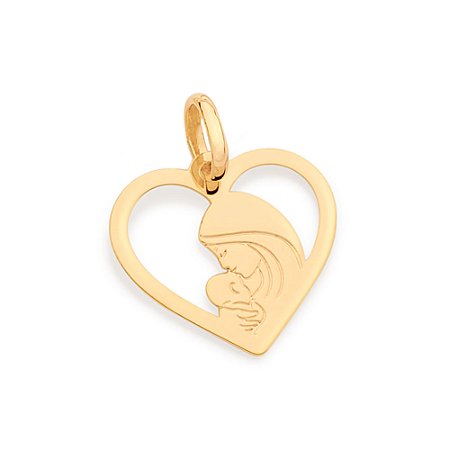 Pingente Rommanel Mãe e Filho Ouro 18K