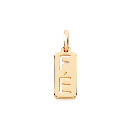 Pingente Rommanel Fé Ouro 18K
