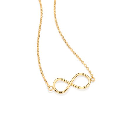 Gargantilha Rommanel Infinito Ouro 18K