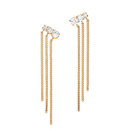 Brinco Ear Cuff Franja Rommanel Ana Castela 527732