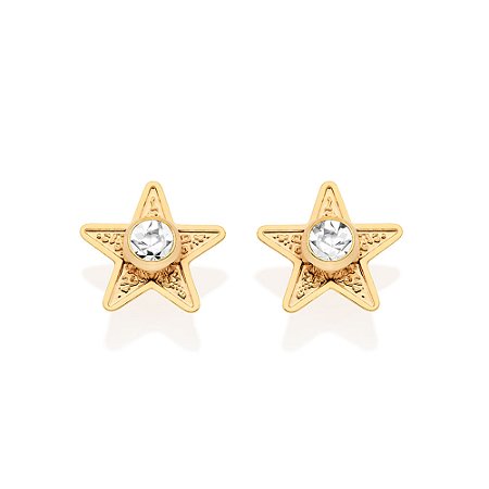 Brinco Estrela Zirconias Rommanel Ana Castela 527728
