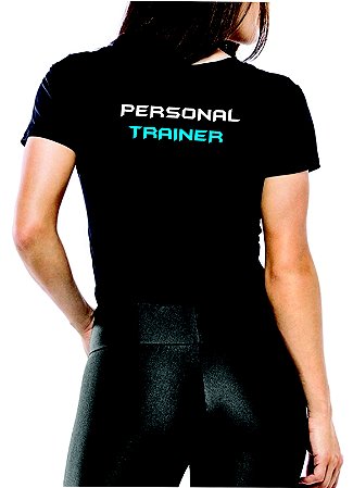 camiseta personal trainer dry fit