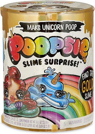 Poopsie - make unicorn poop - série 2 - Embalagem dourada