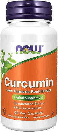 Curcumin (60 cápsulas) - Now Foods
