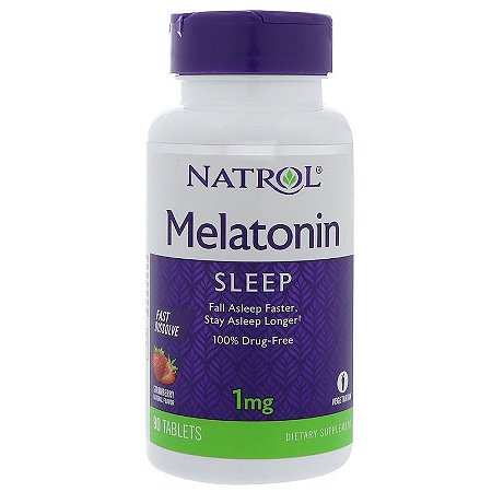 Melatonina 1mg (90 tabletes) - Natrol