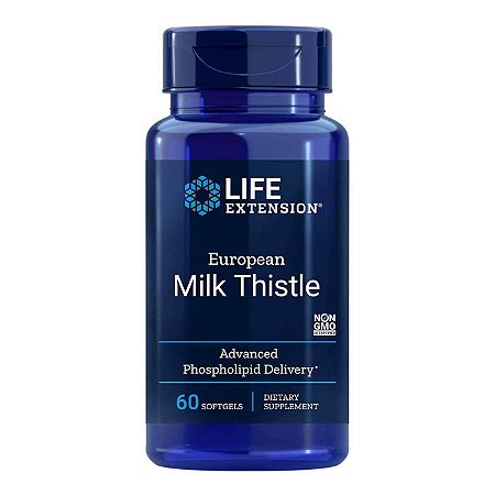 Life Extension European Milk Thistle, 60 capsules