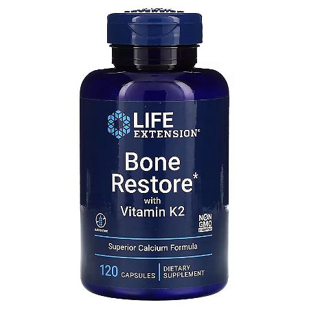 Bone Restore with Vitamin K2 (120 capsules) - Life Extension