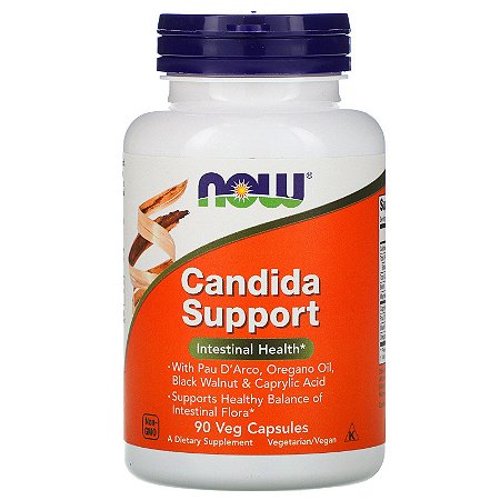 Candida Support (90 cápsulas) - Now Foods
