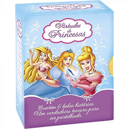 VIRTUDES DAS PRINCESAS - KIT C/ 6 UND