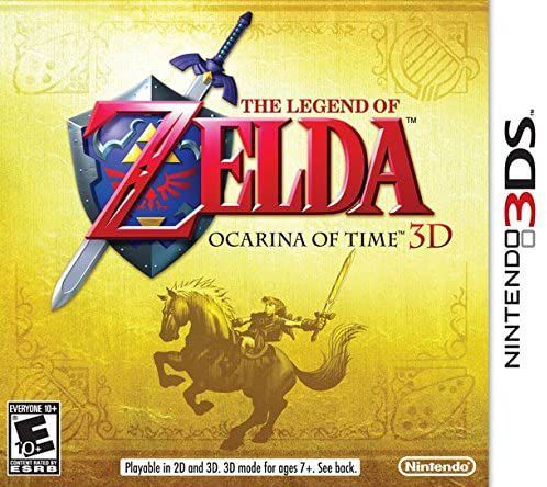 The Legend of Zelda Ocarina of Time 3D seminovo Nintendo 3DS