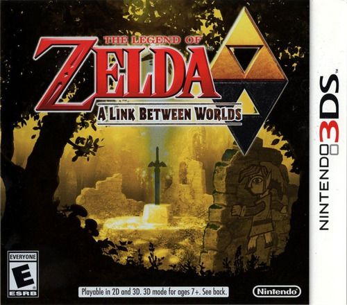 The Legend of Zelda A Link Between Worlds seminovo Nintendo 3DS