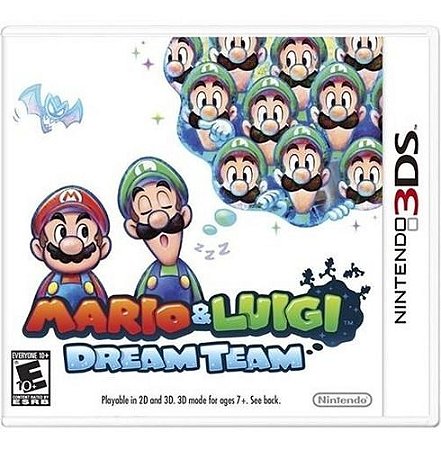 Mario & Luigi Dream Team seminovo Nintendo 3DS