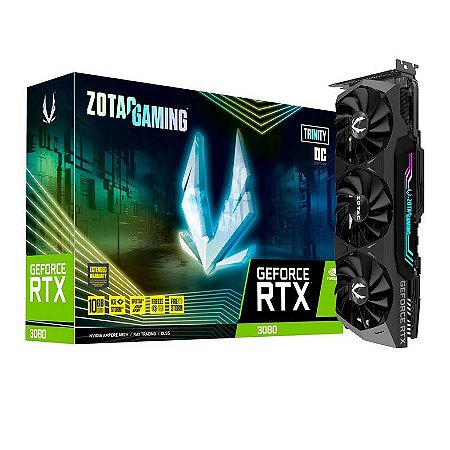 GPU NV RTX3080 10GB GDDR6X TRINITY OC ZOTAC ZT-A30800J-10P*