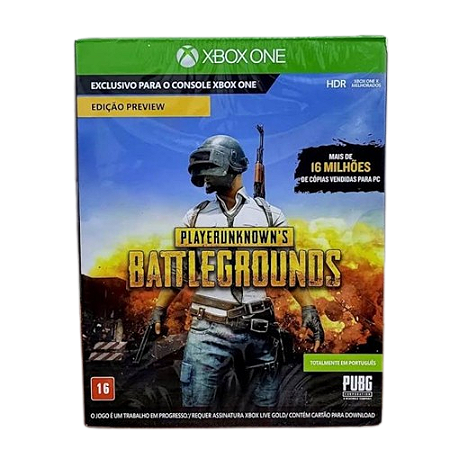 Playerunknown's Battlegrounds PUBG Xbox One