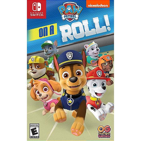 Jogo Paw Patrol On A Roll - Switch