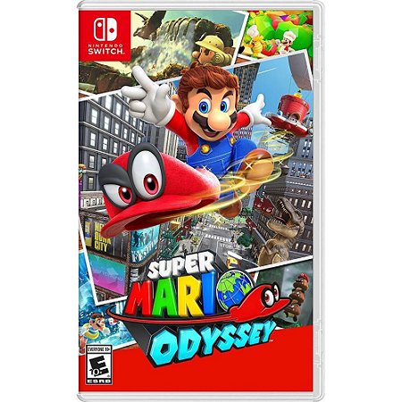Super Mario Odyssey Switch Seminovo