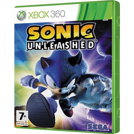 Jogos Xbox 360 transferência de Licença Mídia Digital - Sonic Unleashed