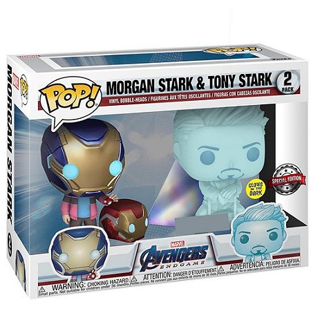 Funko Pop Morgan Stark & Tony Stark - Avengers 2 Pack