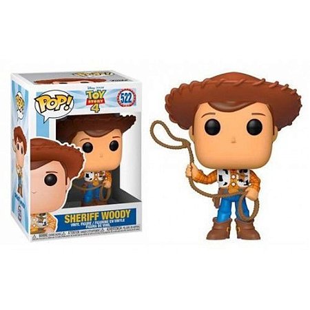 Funko Pop Sheriff Woody - Toy Story 4 522
