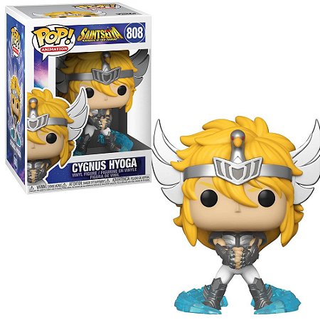 Funko Pop Cygnus Hyoga Saint Seiya Cavaleiros 808