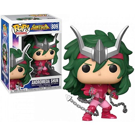 Funko Pop Andromeda Shun  Saint Seiya Cavaleiros 809