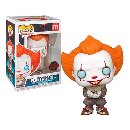 Funko Pop PennywiseWith Glow Bug - IT 877