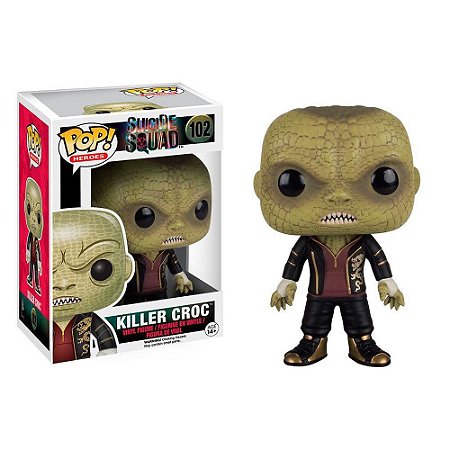 Funko Pop Killer Croc Suicide Squad  Esquadrão Suicida 102