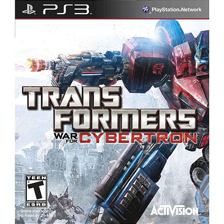 Transformers War for Cybertron PS3 Seminovo
