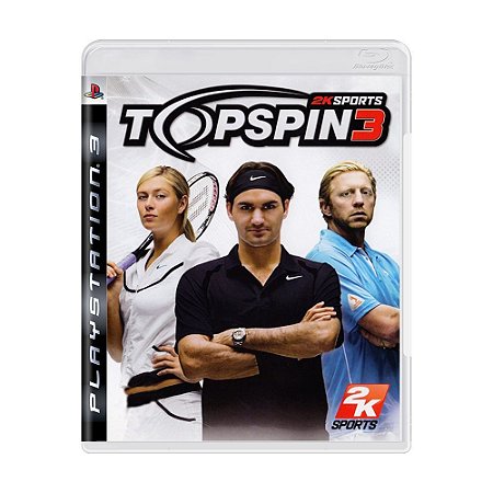 Top Spin 3 PS3 Seminovo