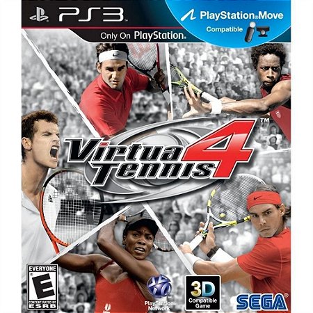 Virtua Tennis 4 seminovo PS3