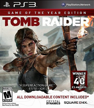 Tomb Raider - Seminovo - PS3