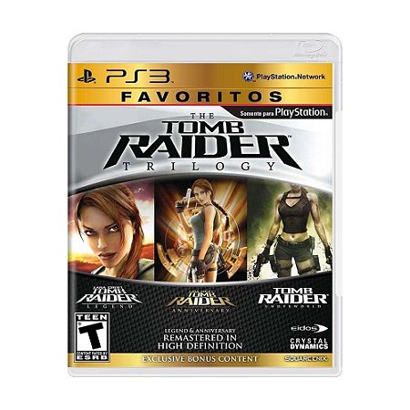 The Tomb Raider Trilogy - Seminovo - PS3