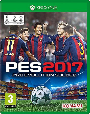 Pes 2017 Xbox One seminovo