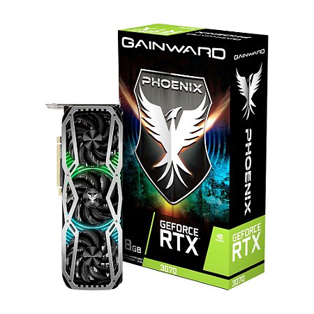 Gpu Nv Rtx3070 8gb Phoenix Gddr6 256Bits Gainward