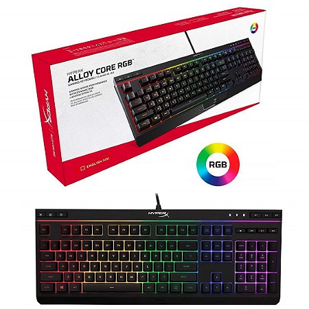 Teclado Alloy Core RGB HyperX