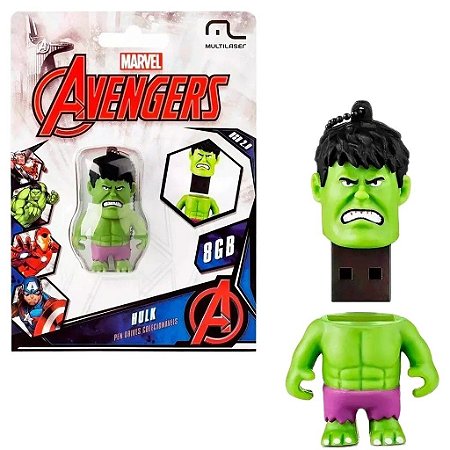 Pen Drive Marvel Avengers - Hulk