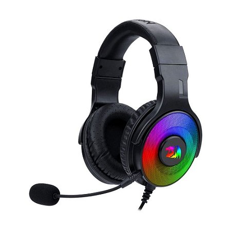 Headset Redragon Pandora 2 Black Rgb H350w-rgb C/ Adaptad