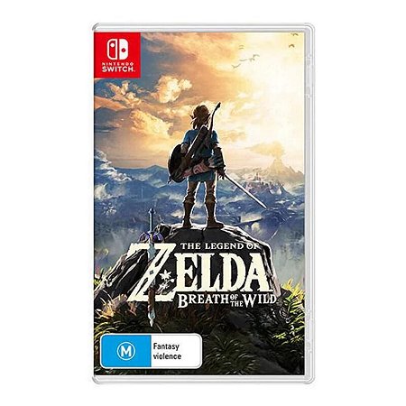 Zelda Breath of the Wild Switch Seminovo